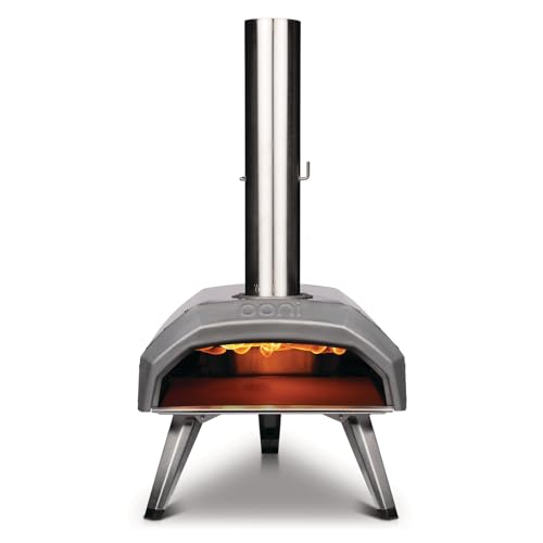 Ooni Karu 12 Multi-Fuel Outdoor Pizza Oven – Portable Wood and Gas Fired Pizza Oven with Pizza Stone, Outdoor Ooni Pizza Oven - Woodfired & Stonebaked Pizza Maker, Countertop Dual Fuel Pizza Oven