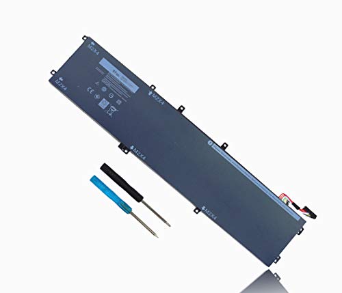 BE•SELL 97WH 6GTPY Laptop Battery for Dell XPS 15 9560 9570 9550 7590 Precision 5510 5520 5530 Vostro 7500 5XJ28 i7-7700HQ 5D91C GPM03 4GVGH 1P6KD