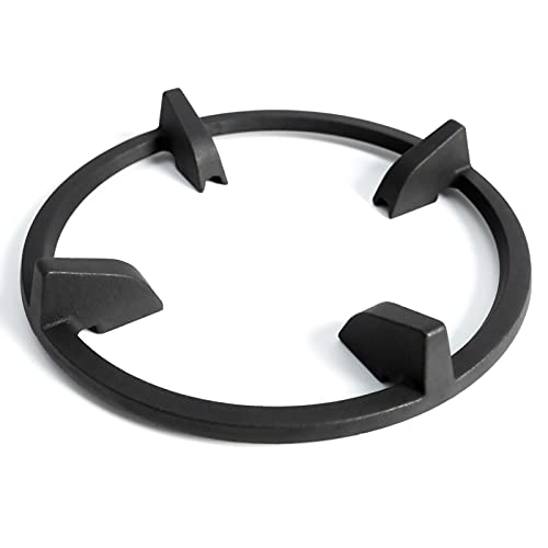 Wok Ring, Replacement Parts Cast Iron Wok Support Ring for Gas Stove Burner Grate Samsung, GE, Kitchenaid, LG, Whirlpool, Frigidaire, Kenmore Etc Gas Stove Wok Stand Rack Accessories