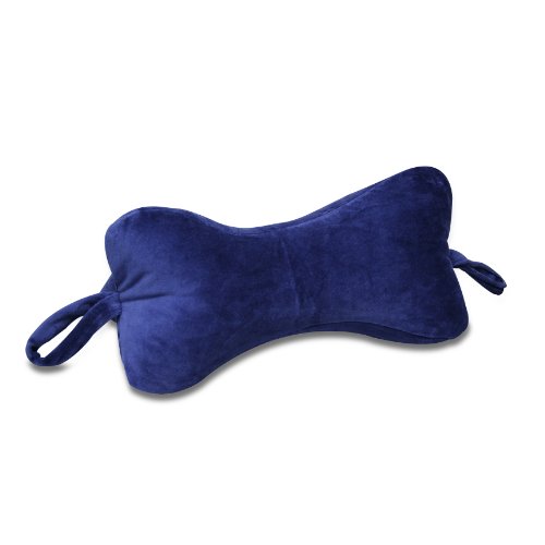 NeckBone Chiropractic Pillow by Original Bones, Blue