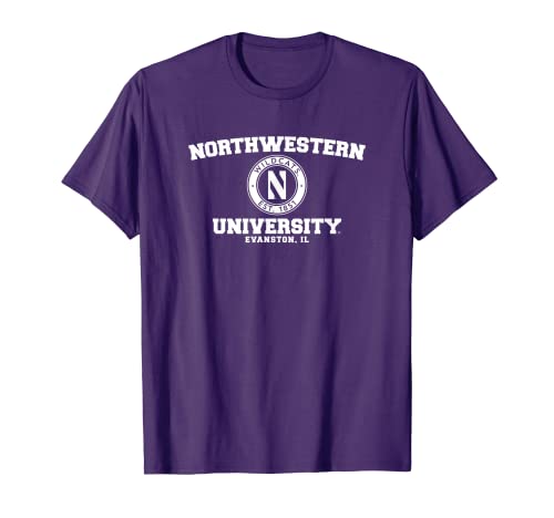 Northwestern University Wildcats Circle Logo T-Shirt