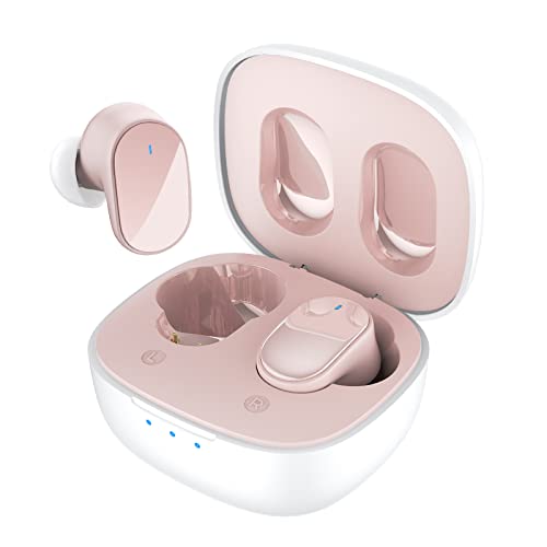 HTC True Wireless Earbuds 7 Bluetooth 5.3, in-Ear Headphones Noise Cancelling for Gaming, Exercising - 45ms Ultra Low Latency/22H Playtime/Fast Charging/Dual Modes/IPX4 Sweatproof/Built-in Mic