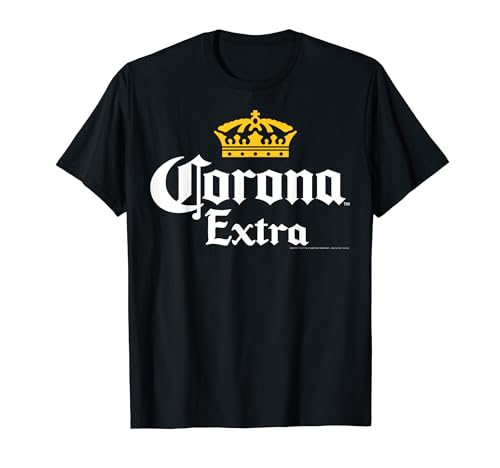 Officially Licensed Corona Gold Crown Graphic T-Shirt