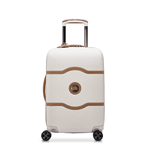 DELSEY Paris Chatelet Air 2.0 Hardside Luggage with Spinner Wheels, Angora, Carry-on 19 Inch