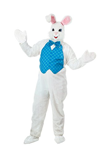 Fun Costumes Plus Size Happy Easter Bunny for Adults | Deluxe Adult Rabbit Suit Mascot Outfit Men & Women 3X