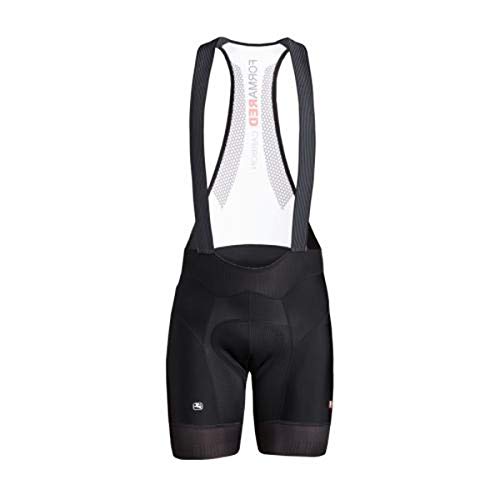 Giordana Men's FR-C Pro Cycling Bib Shorts, 5cm Shorter Length, Black, M