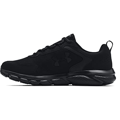 Under Armour Men's Charged Assert 9, Black (002)/Black, 9.5 X-Wide US
