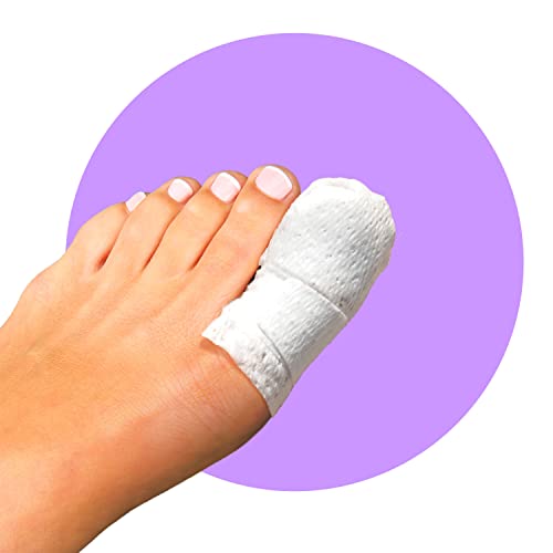 MediMitt ToeMitt Big Toe Bandages Non-Adhesive (Full Coverage Big Toe Bandage) (Small 10-Pack)