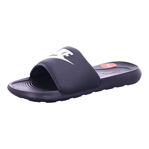 NIKE Men's Victori One Slide Trail Running Shoe, Black White Black, 10