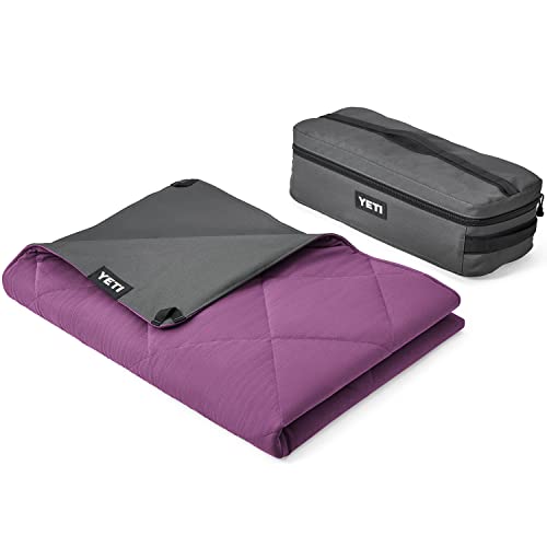YETI Lowlands Blanket, Multi-Use Blanket with Travel Bag, Nordic Purple