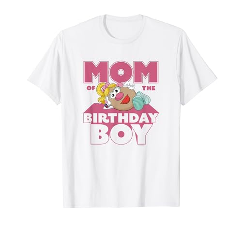 Mr. Potato Head Mom Of The Birthday Boy Sassy Portrait T-Shirt