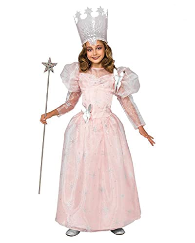 Rubie's Child's Wizard of Oz Deluxe Glinda The Good Witch Costume, Medium, One Color