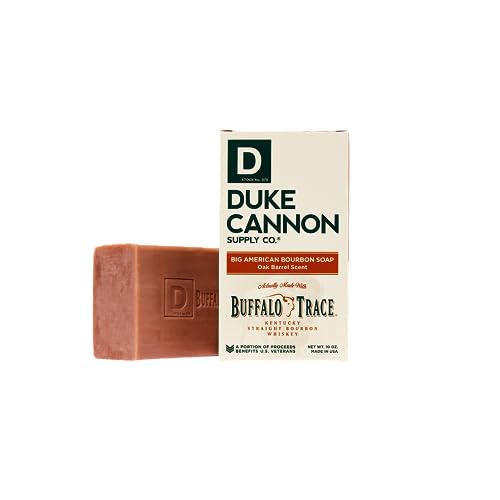 Duke Cannon Supply Co. Big Brick of Soap - Superior Grade, Extra Large Men's Bar Soap with Masculine Scents, Body Soap, All Skin Types, 10 oz