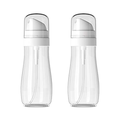 Small Spray Bottle with Fine Mist, 2 Pack 3.4oz/100ml Travel Spray Bottles for Hair and Face, Refillable Spray Bottles for Cleaning Solutions, Perfume, Liquid Cosmetics, Essential Oils TSA Approved
