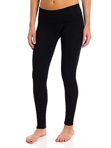 T Party Folded Band Legging, Black, Small