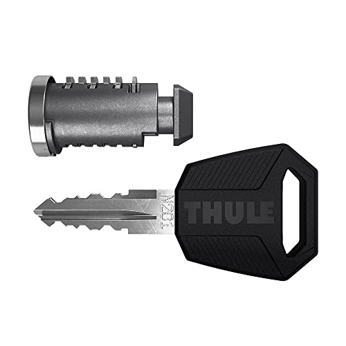 Thule One-Key System 8 Pack, Silver/Black