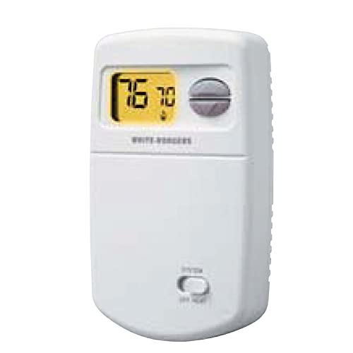 Emerson Thermostats 1E78-140 Non-Programmable Heat Only Thermostat for Single-Stage Systems, White