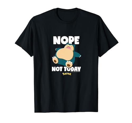 Pokémon - Nope Not Today Snorlax T-Shirt