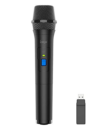 ipega PG-9207 Game Wireless Microphone, Game Console Microphone, with Switch Compatible with N-Switch PS5 PS4/ Game Wireless Microphone