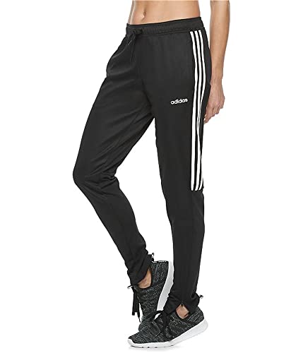 adidas Womens Sereno 19 Metallic Training Pants Black/White Large