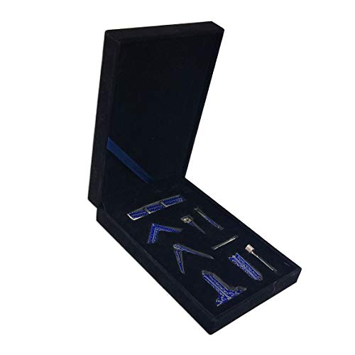 Masonic Blue Lodge Freemason Working Tools Set in Box Accessories