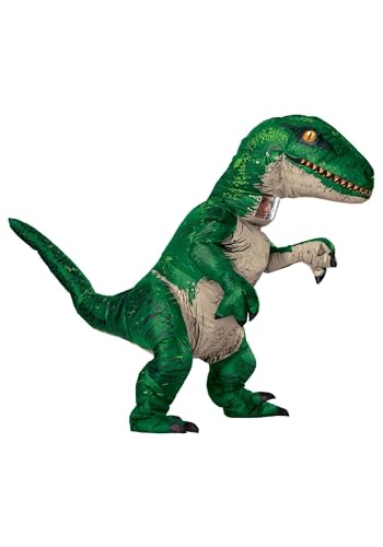 Rubie's Adult The Original Inflatable Dinosaur Costume, Velociraptor, Standard