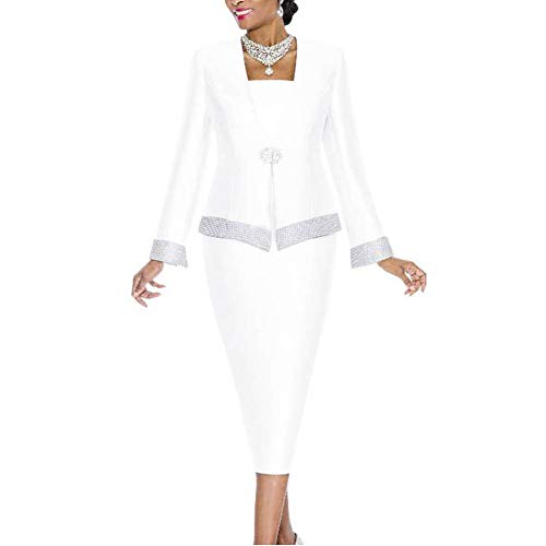 Go Mai Women Church Suits Church Dress Suit For Ladies Mother Gifts Special Occasion Wedding Party Formal Church Clothes