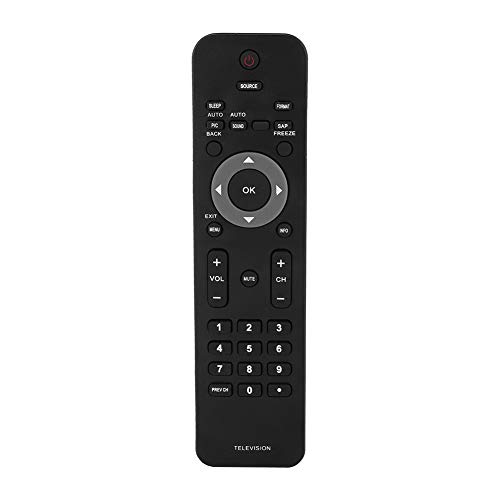 Remote Control Replacement for Philips TV 19PFL3504D / F7 42PFL3704D / F7 40pfl4706 42PFL7603 42PFL7603D / 27 47PFL7603 32PFL3514D / F7 2PFL3504D 42PFL7603