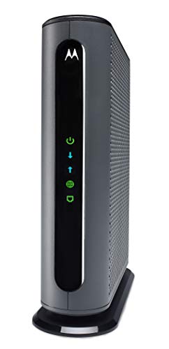 Motorola MB7621 Cable Modem | Pairs with Any WiFi Router | Approved by Comcast Xfinity, Cox, and Spectrum | for Cable Plans Up to 900 Mbps | DOCSIS 3.0