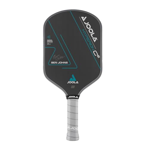 JOOLA Ben Johns Hyperion C2 Pickleball Paddle - Aero-Curve Hyperion Shape with Charged Surface Technology from The Ben Johns Perseus - Balanced Pickleball Racket with Pop & Power - USAPA Approved