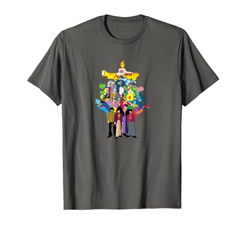 The Beatles - Yellow Submarine Collage T-Shirt