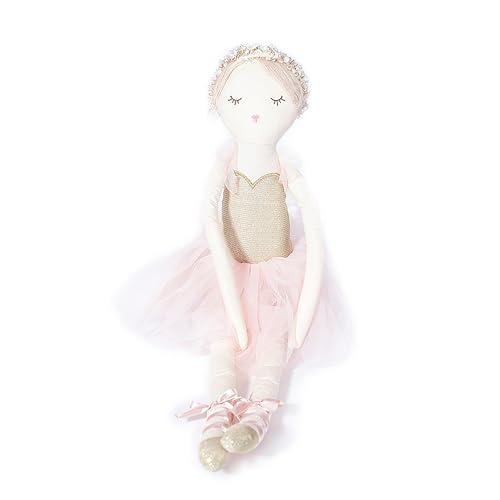 MON AMI Ballerina Stuffed Doll - 22”, Plush Ballerina Doll for Girls, Use as Toy or Room Decor, Great Gift for Kids of All Ages