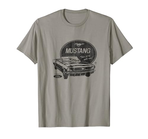 Ford Mustang Retro Ad T-Shirt