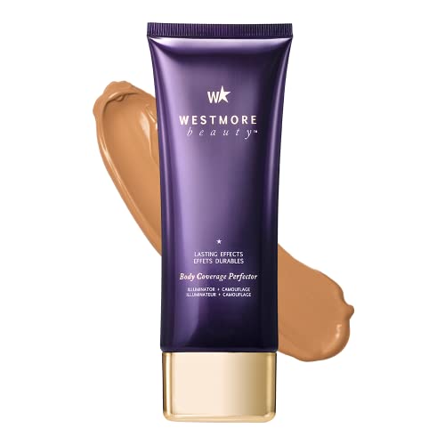 Westmore Beauty Body Coverage Perfector 3.5 Oz/ 100ml (Golden Radiance) - Waterproof Leg And Body Makeup For Tattoo Cover Up And More - The Best Tattoo Cover Up Leg Makeup
