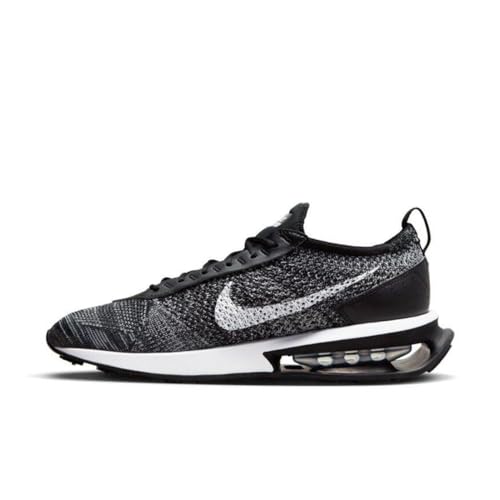 Nike Mens Air Max Flyknit Racer DJ6106 001 Oreo - Size 11 Black/White