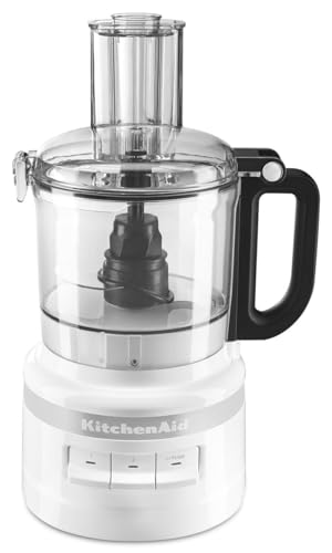 KitchenAid 7-Cup Food Processor KFP0718WH, White