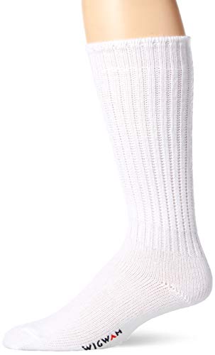 Wigwam 622 Classic Lightweight Acrylic Socks, White, MD