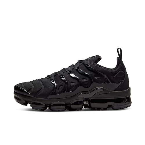 Nike mens Air Vapormax Flyknit shoe, Black/Black-dark Grey, 10.5