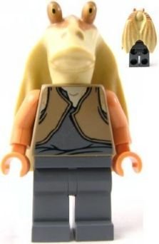 LEGO Star Wars Minifigure - Jar Jar Binks Gungan (2011 Redesign)