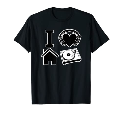 I Love House Music T-Shirt T-Shirt