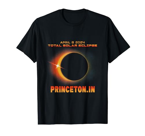 Princeton Indiana Total Solar Eclipse 2024 T-Shirt