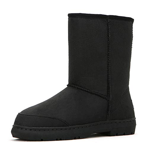 CLPP'LI Women's Emma Winter Snow Boots - Black-6
