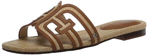 Sam Edelman Bay Flat Sandal Bleached Beechwood Multi 8 Medium