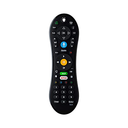 TiVo LUX Remote| Tivo Edge and TiVo Bolt, Video Streaming, Voice Command, See in The Dark Display, C00305