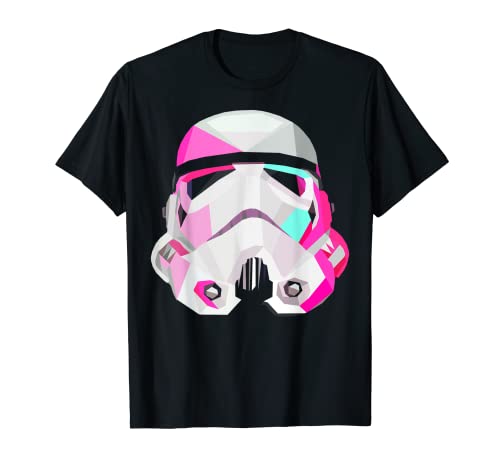 Star Wars Stormtrooper GeometricPrism Helmet Graphic T-Shirt T-Shirt