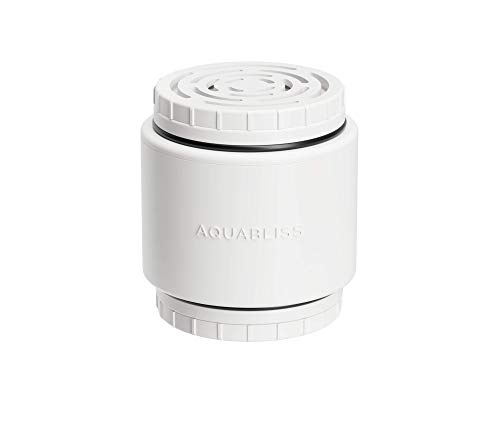 AquaBliss HD Multi Stage Shower Filter Replacement Cartridge for SF400 & SF500-48x Heavy Duty Detox Power. Kiss Itching, Breakage & Dullness Goodbye. Reduce Rust, Chlorine, Toxins. 1-Pack (SFC500)