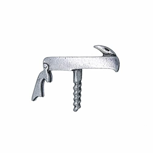 Jim Clift Design Waiters Corkscrew Lapel Pin - 1 Count