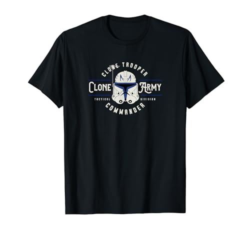 Star Wars Rex Clone Wars Clone Army Commander Emblem T-Shirt