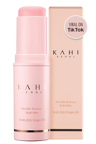 KAHI Wrinkle Bounce All-in-One Hydrating Multi-Balm for Face, Lips, Eyes and Neck - Daily Moisturizer Stick with Moisture Mist - 0.32 oz