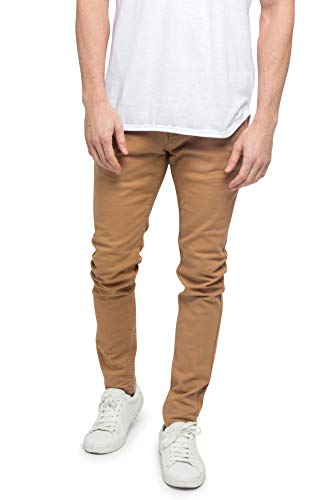 VICTORIOUS Men's Super Skinny Fit Colored Jeans DL1001-SUPER - Wheat - 40/30